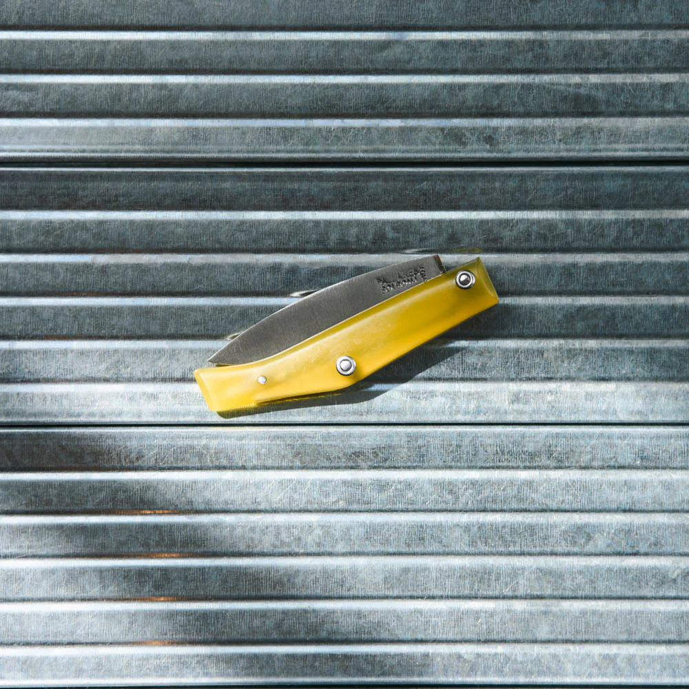 Couteau Commun en Inox - Jaune - Image 4