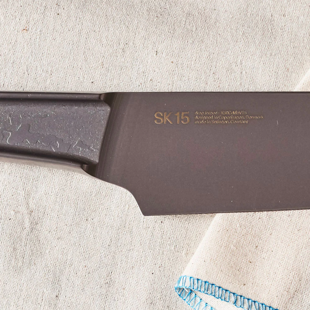 Couteau forgé à la main Santoku - Image 2