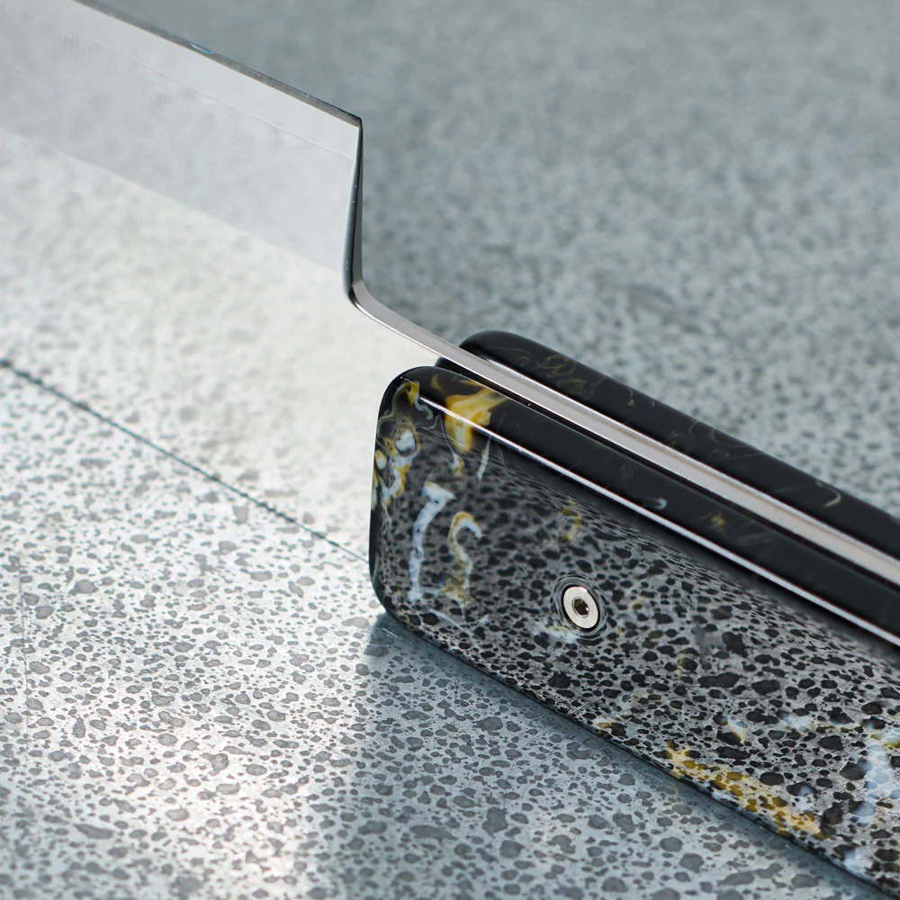 Couteau Santoku - Noir - Image 3