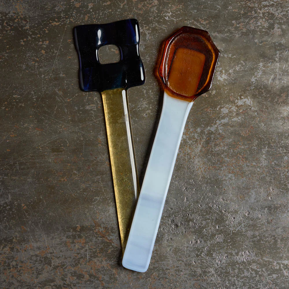 Couverts de service en verre - Lavande - Image 2