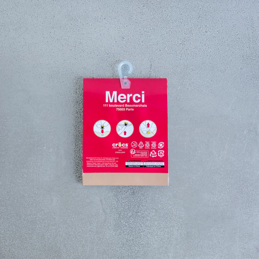 Crocs - Pack de 5 Jibbitz Merci - Image 3