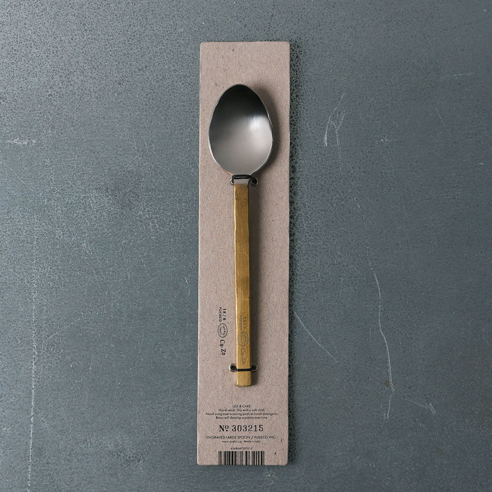 Cuillère gravée - Puebco - Image 2