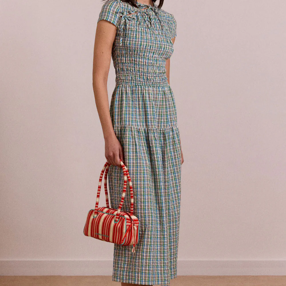 Damson Madder - Robe Ebba Midi - Multi - Image 3
