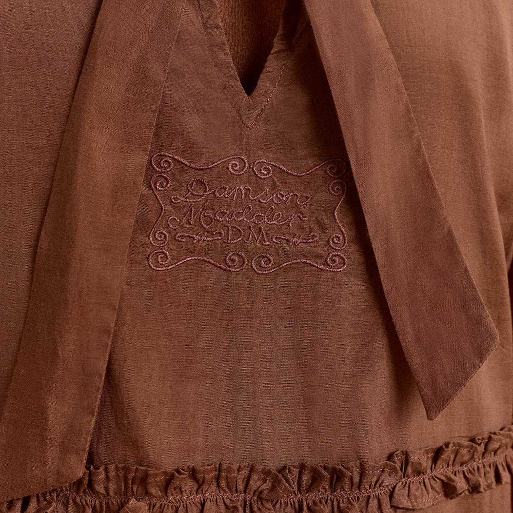 Damson Madder - Robe Reed - Chocolat - Image 5