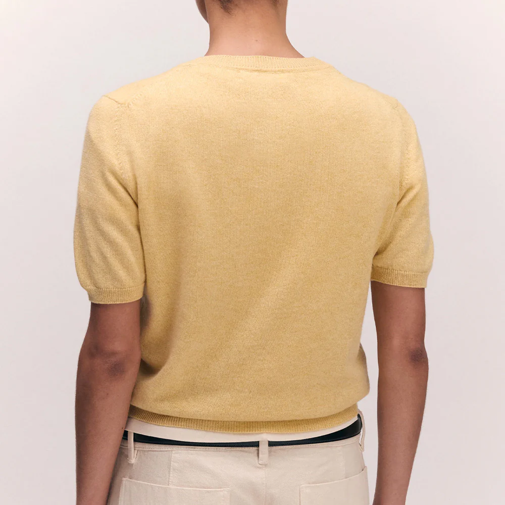 & Daughter - Maille Emer - Jaune Pale - Image 3