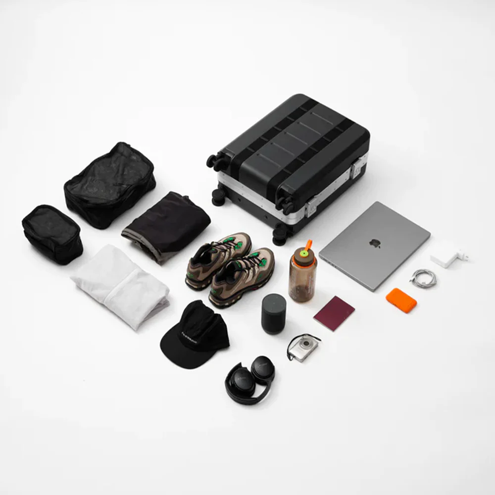 Db Journey x Merci - Valise Carry-On Pro - Argent - Image 7