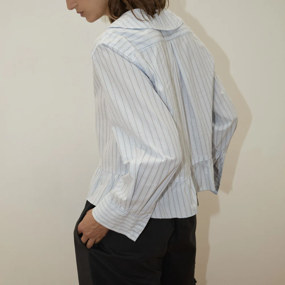 Deiji Studio - Chemise Sweep - Mineral Stripe - Image 4