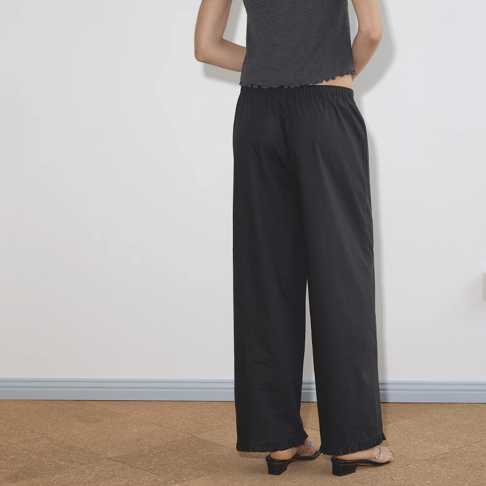 Deiji Studio - Pantalon Flounce - Noir - Image 4