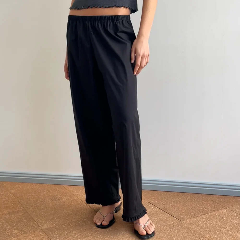 Deiji Studio - Pantalon Flounce - Noir - Image 5