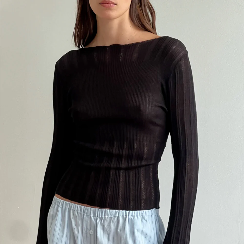 Deiji Studio - Top Open Work - Noir - Image 5