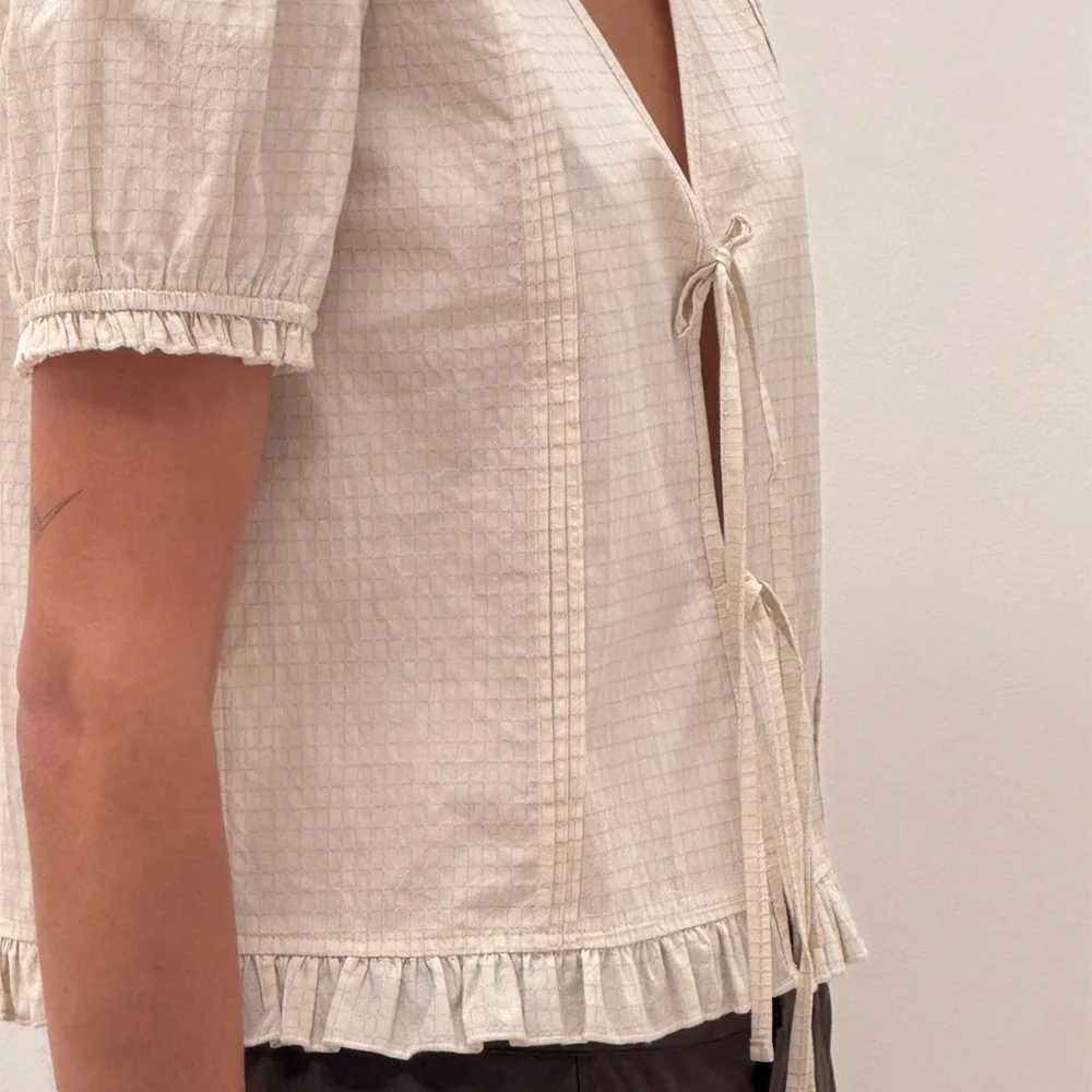 Deiji Studio - Top Pintuck - Bone Check - Image 3