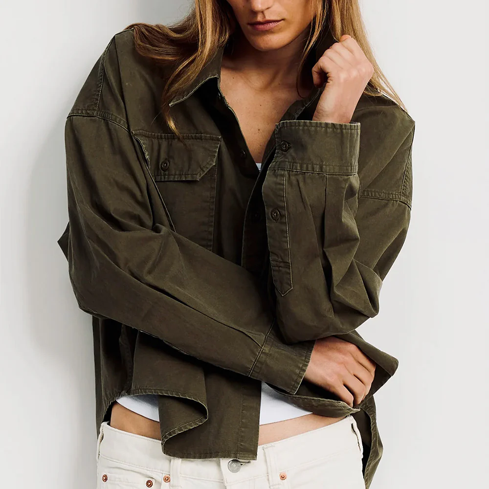 Denimist - Chemise Utilitaire - Olive - Image 3