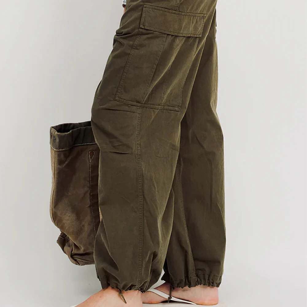 Denimist - Pantalon Cargo - Olive - Image 3