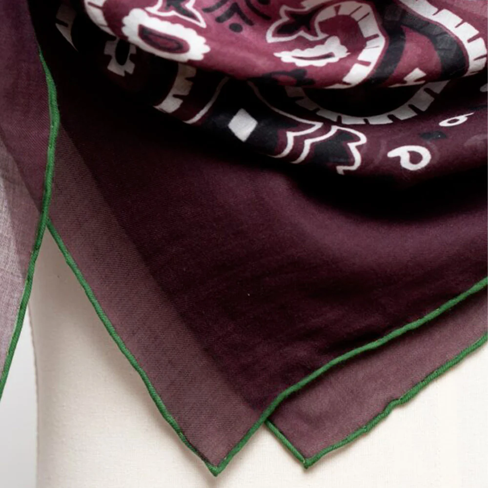 Destin - Foulard Sfumato - Pourpre - Image 3