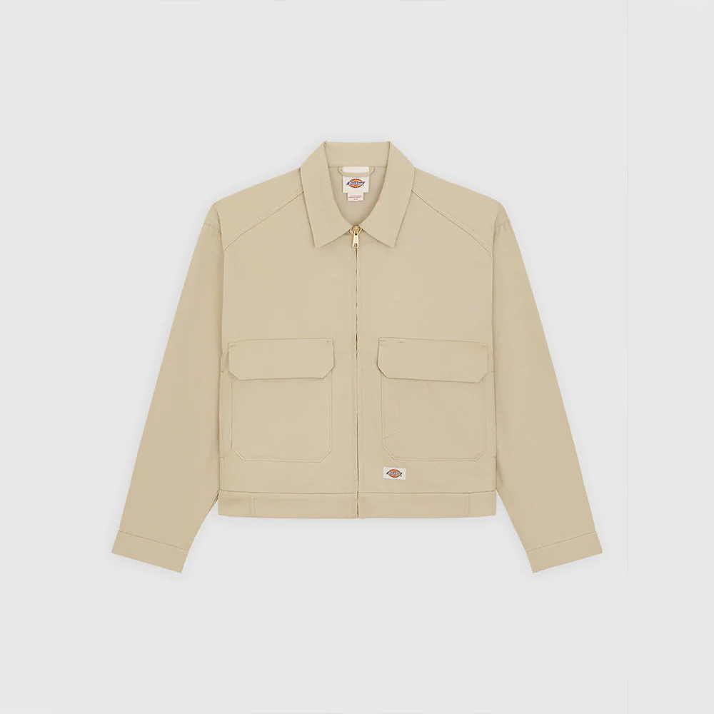 Dickies - Veste Hemp Twill Trucker - Eucalypsus
