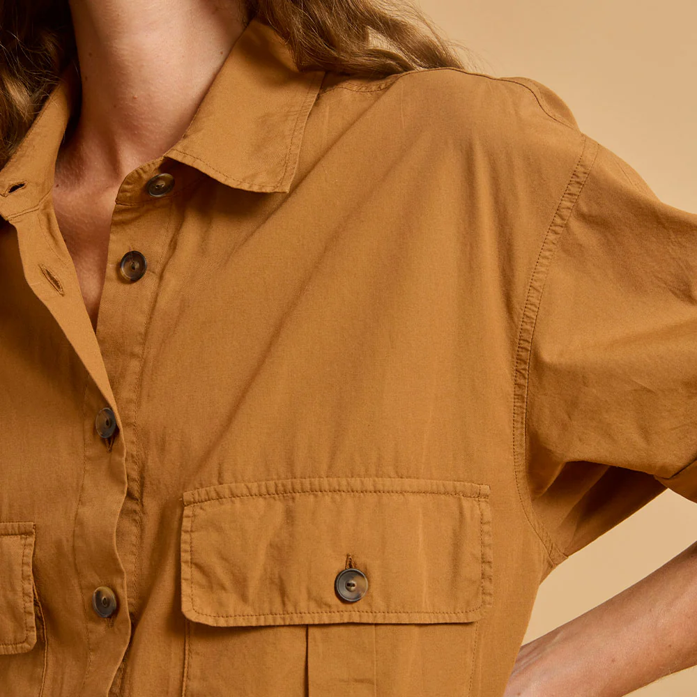 Diega - Robe Rola - Marron Camel - Image 3