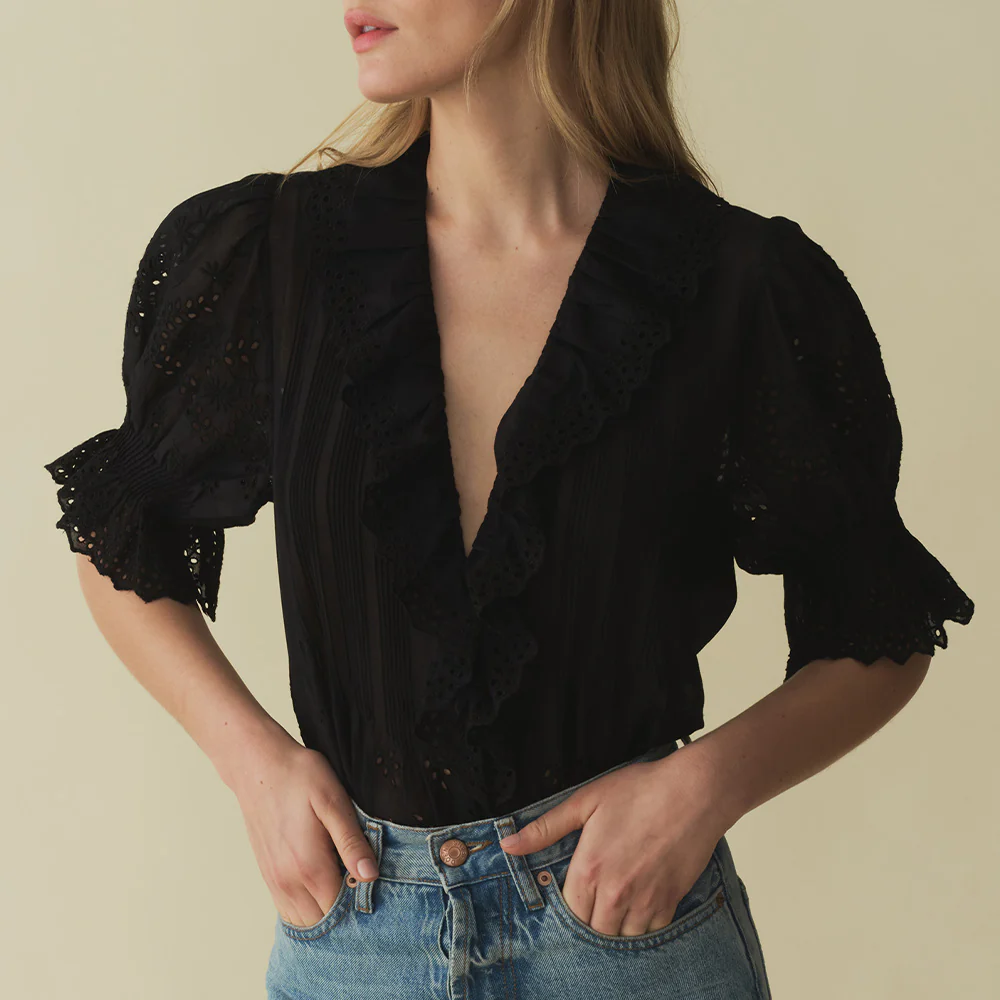 DĂ´en - Blouse Henri - Noir