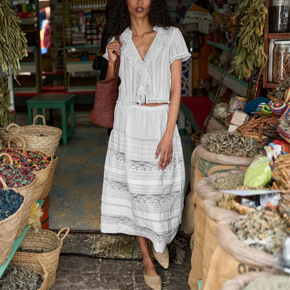 Dôen - Jupe Sidra - Salt - Image 3