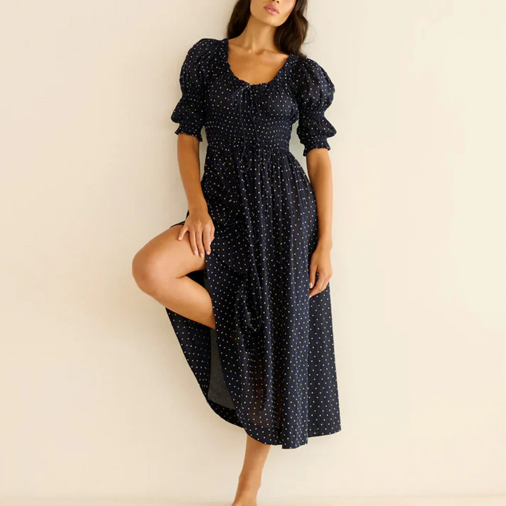 DĂ´en - Robe Ischia - Marine - Image 3