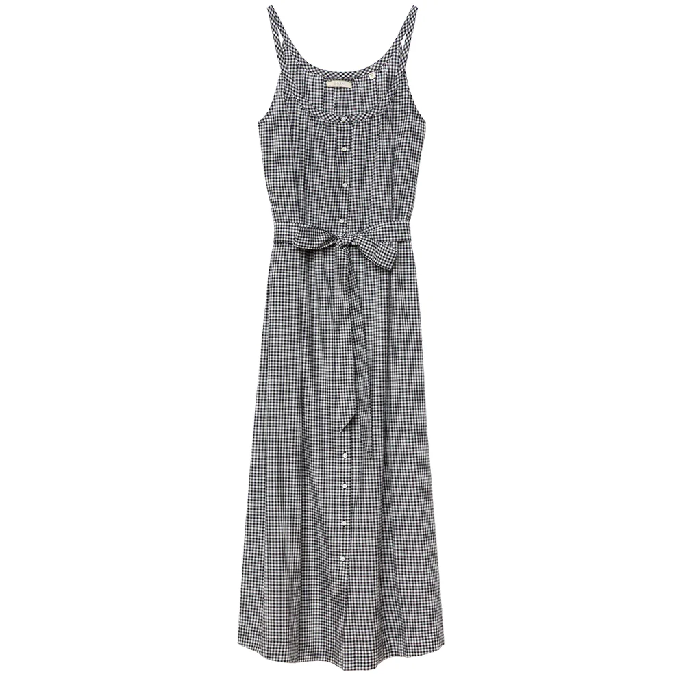 DĂ´en - Robe Nevita - Noir Gingham - Image 4