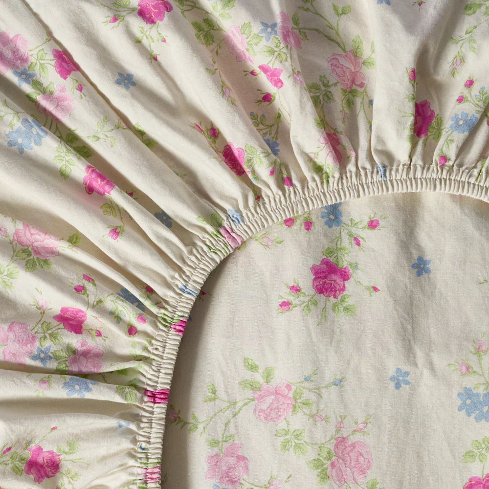 Drap-housse en percale de coton - Jardin - Image 4