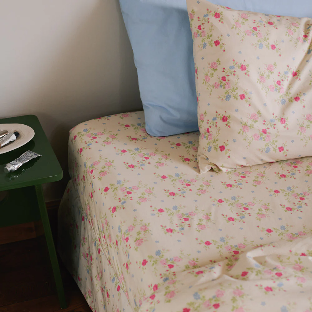 Drap-housse en percale de coton - Jardin - Image 6