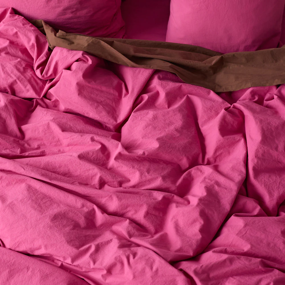Drap-housse en percale de coton - Rose Club - Image 7