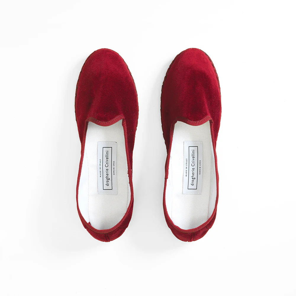 Drogheria Crivellini - Ballerines Jane Velvelt - Bordeaux - Image 3