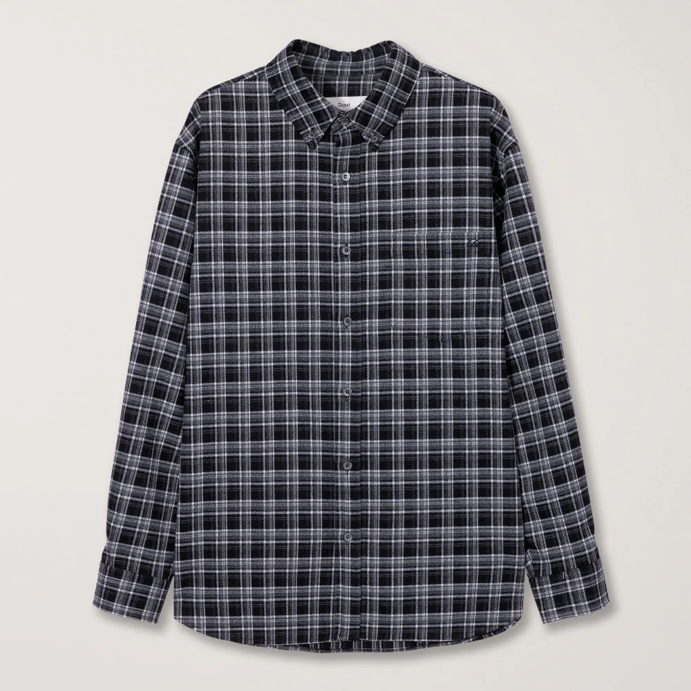 Dunst - Chemise Check Flannel - Noir