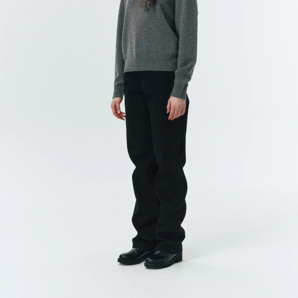 Dunst - Jeans Essential Straight Full Length - Noir - Image 6