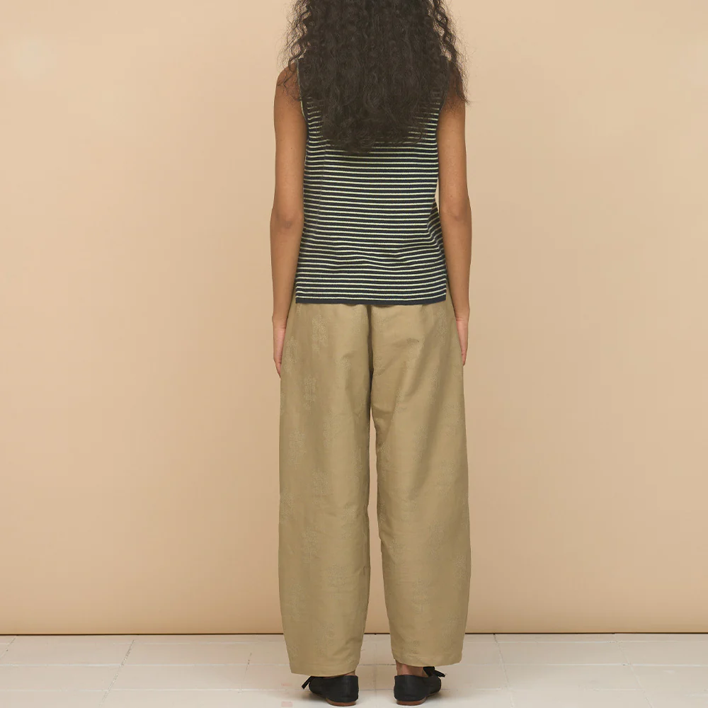 ELEPH - Pantalon Luce Easy - Kaki - Image 3