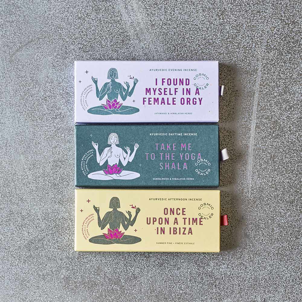 Encens Yoga Bois de Santal - 30 bâtons - Cosmic Dealer - Image 4