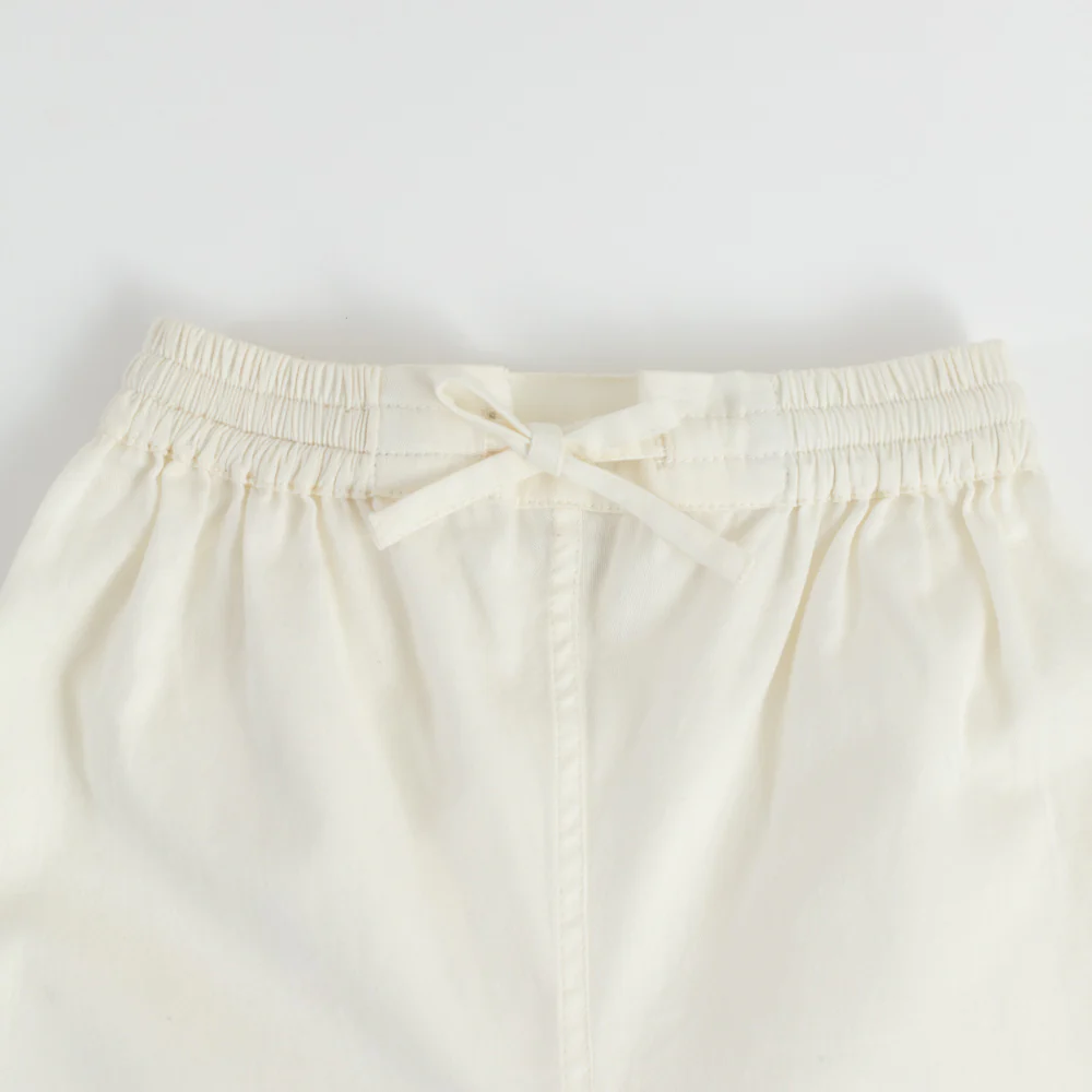 Caramel x Merci - Pyjama Enfant en coton twill - Blanc de Meudon - Image 4