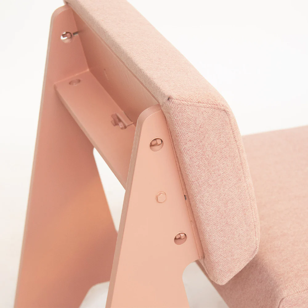 Fauteuil Bas Crisis - Rose - Piet Hein Eek - Image 5