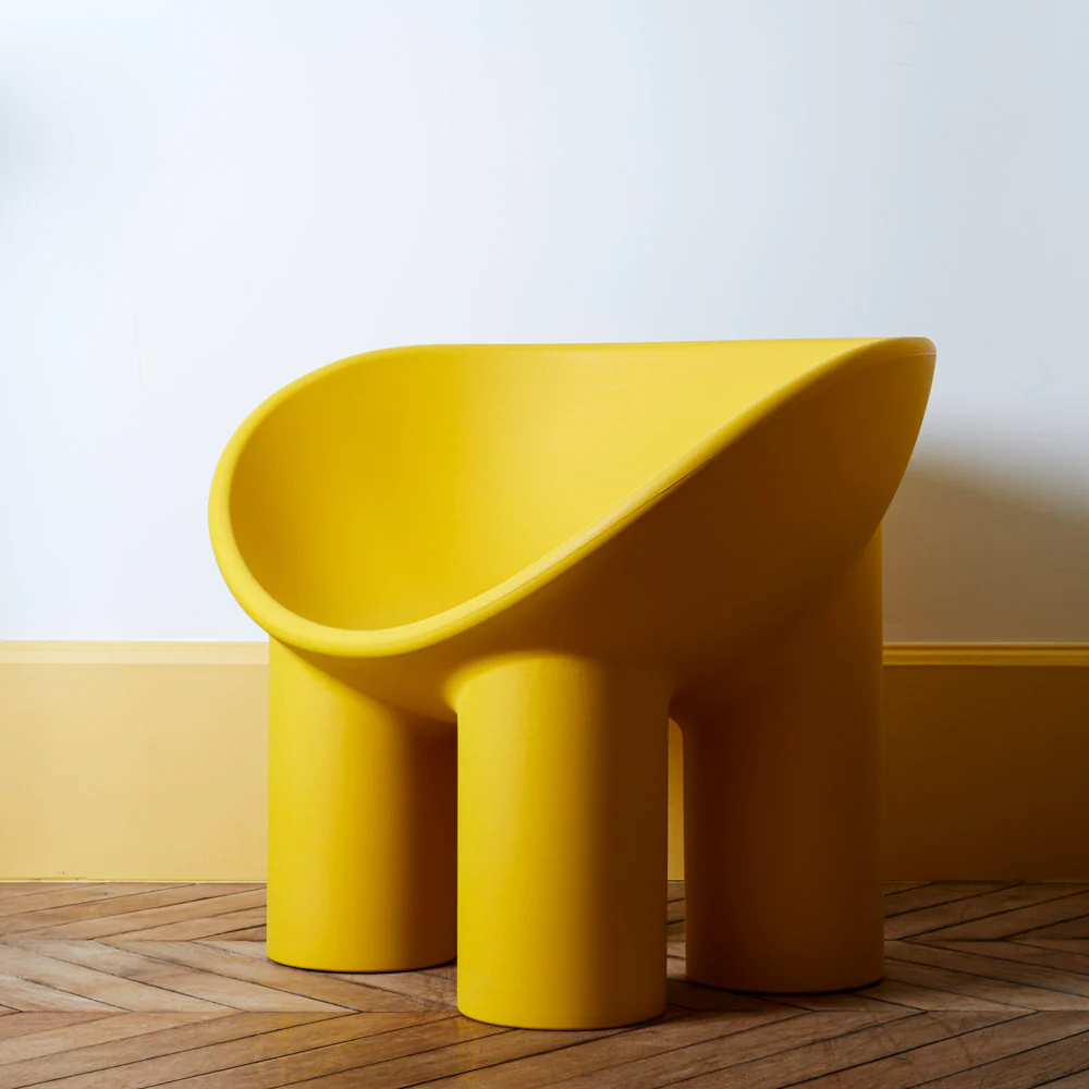 Fauteuil Roly Poly - Ocre Jaune - Driade - Image 4
