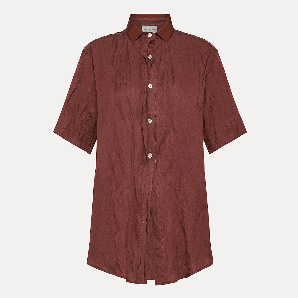 Forte_Forte - Chemise Contempory - Cacao