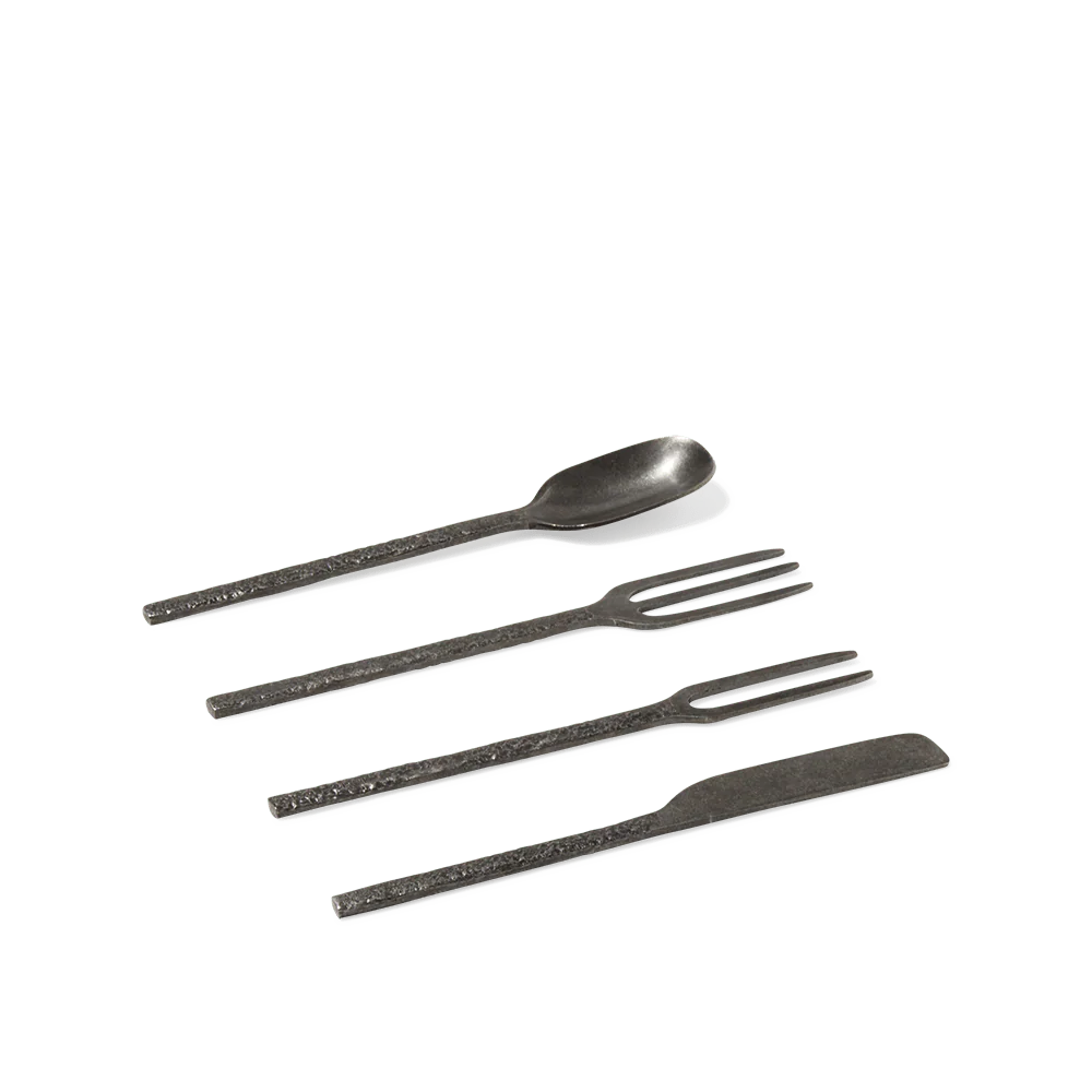 Serax - Fourche en métal martelé - Anthracite - La Nouvelle Table - Image 3