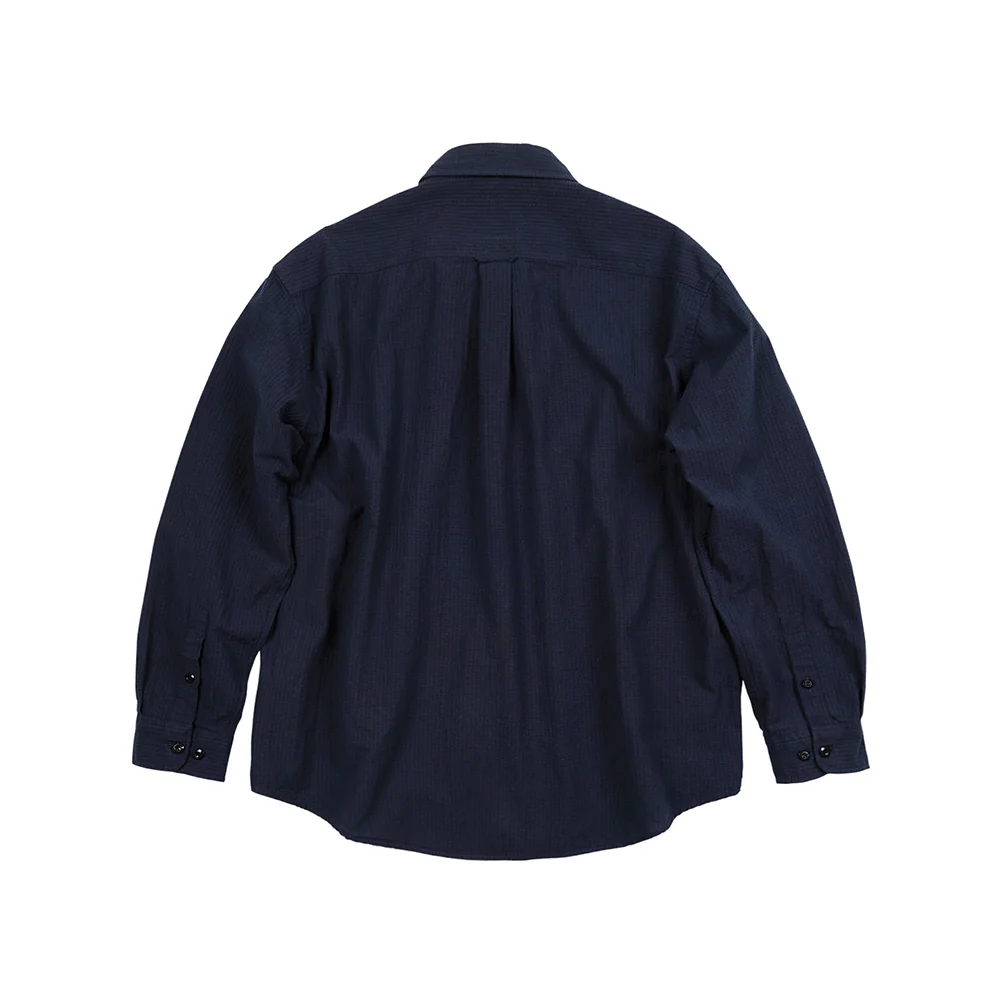 Frizmworks - Chemise Og Dobby Seersucker - Marine - Image 2