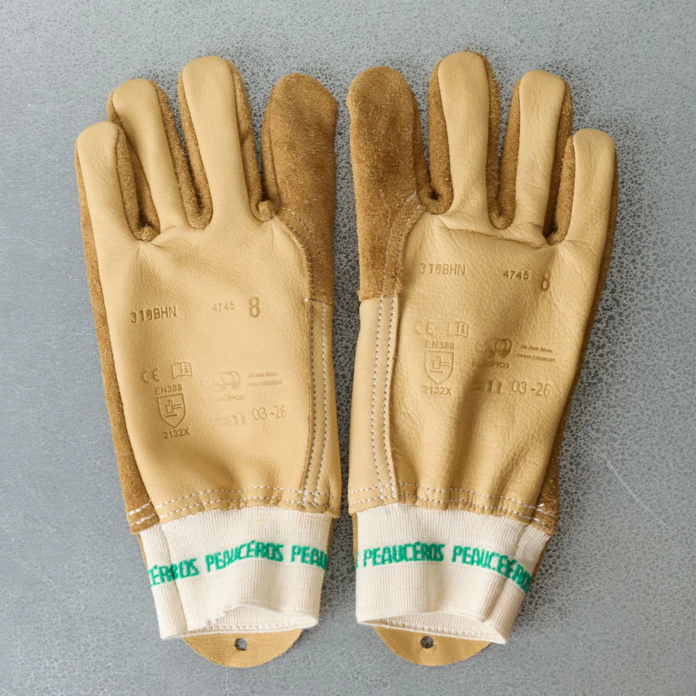 Gants de jardin en cuir - Peauceros