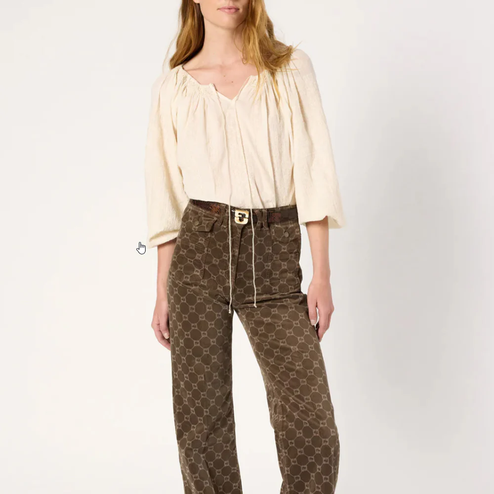 Gerard Darel - Blouse Aglae - Ecru - Image 2