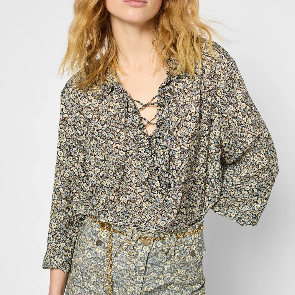 Gerard Darel - Chemise Uleni - Turquoise - Image 2