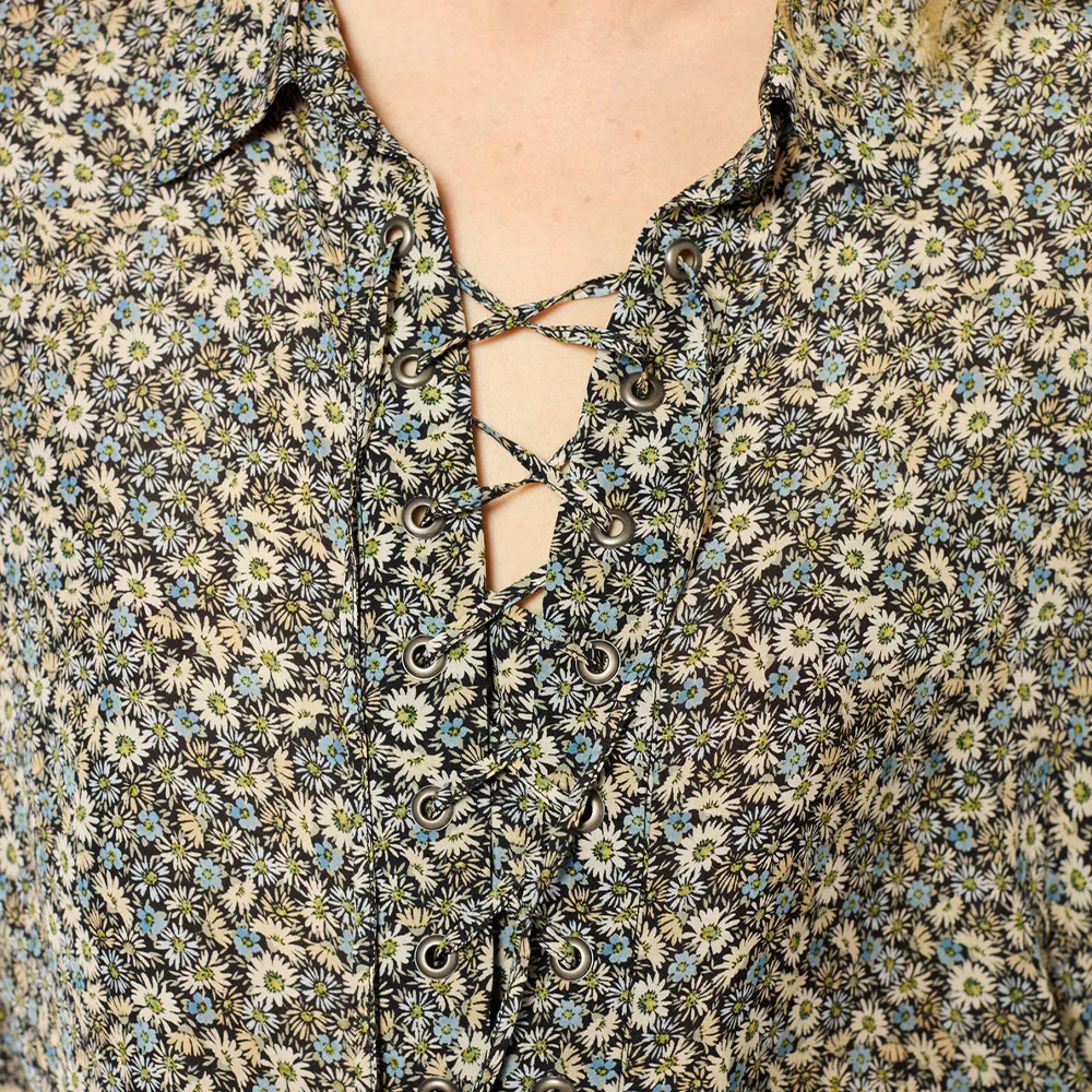 Gerard Darel - Chemise Uleni - Turquoise - Image 4