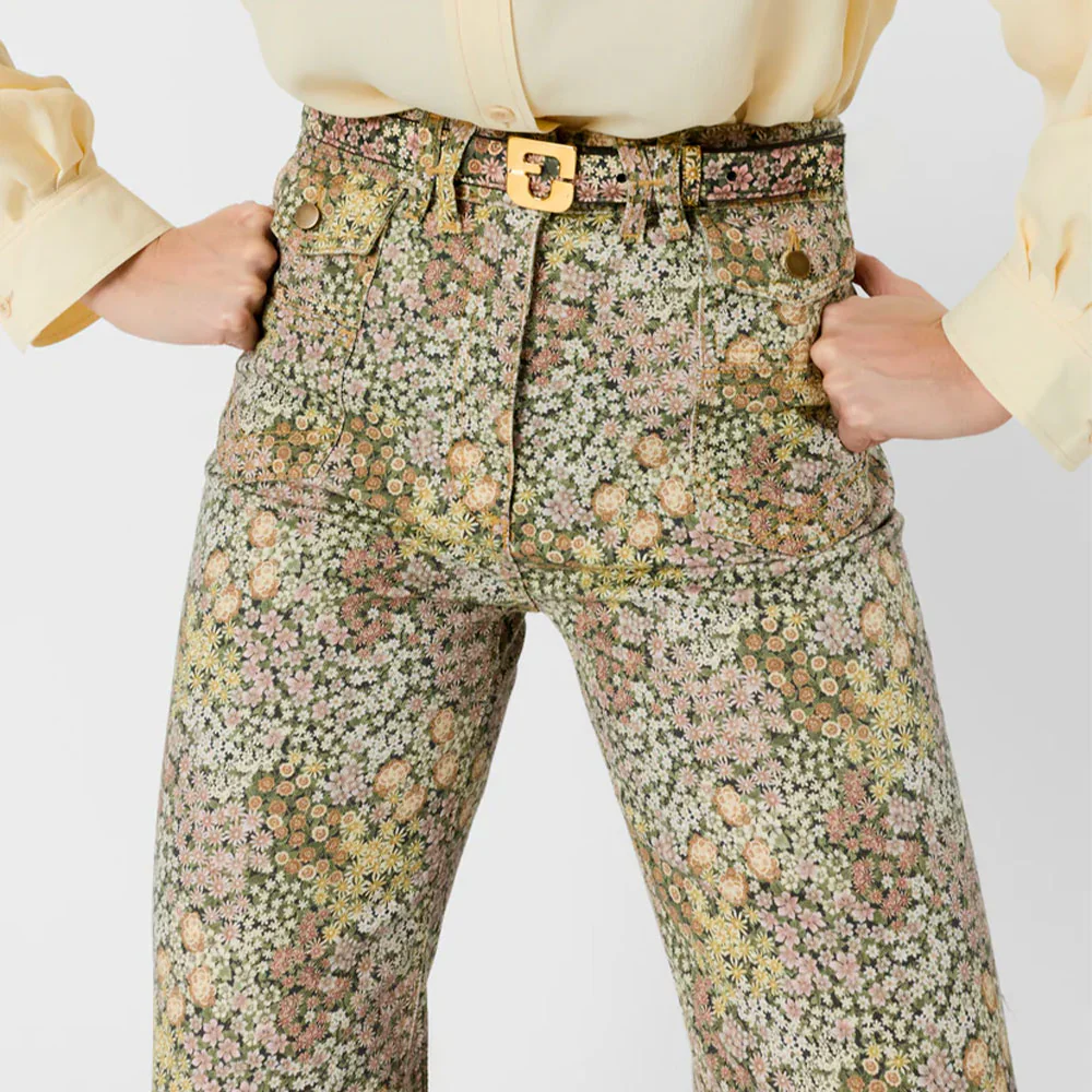 Gerard Darel - Jean flare Anna - Rose - Image 4