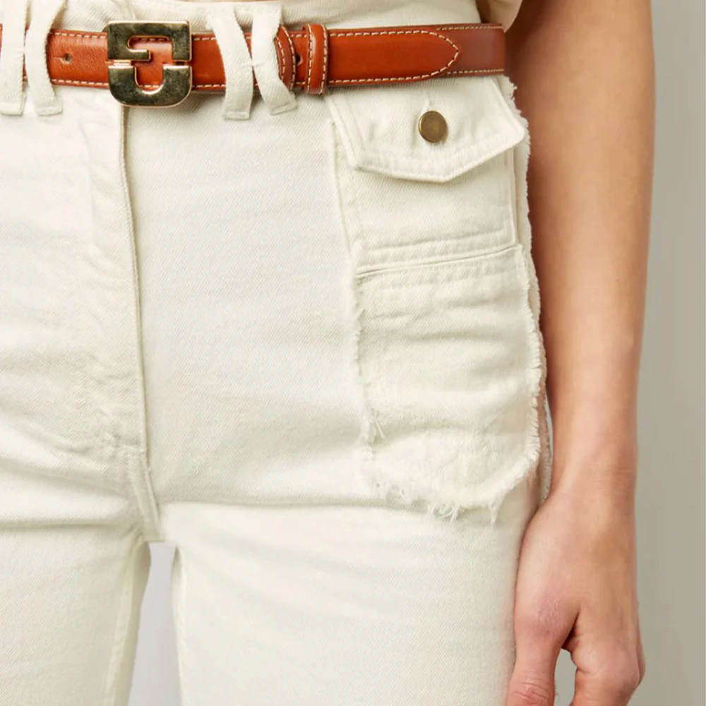 Gerard Darel - Jeans Anna - Ecru - Image 5
