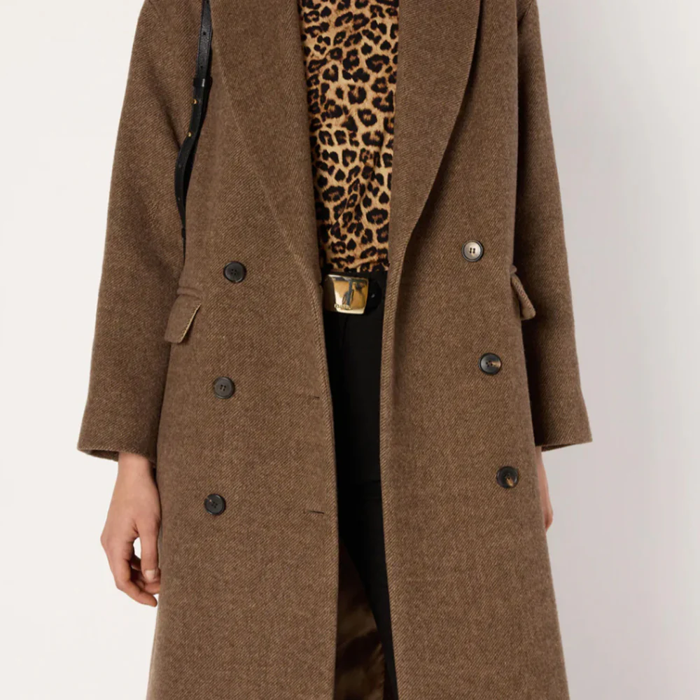Gerard Darel - Manteau Mady - Marron - Image 2