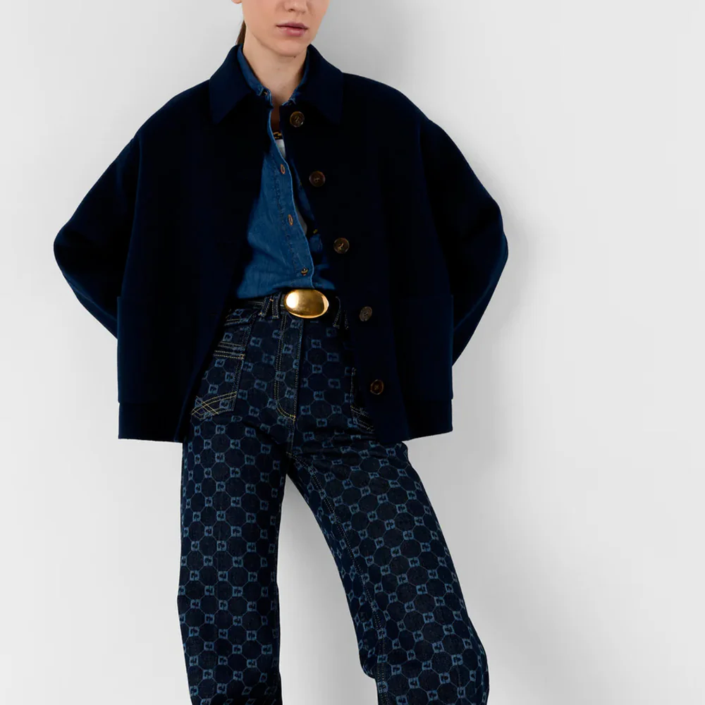 Gerard Darel - Manteau Perrinea - Encre - Image 2
