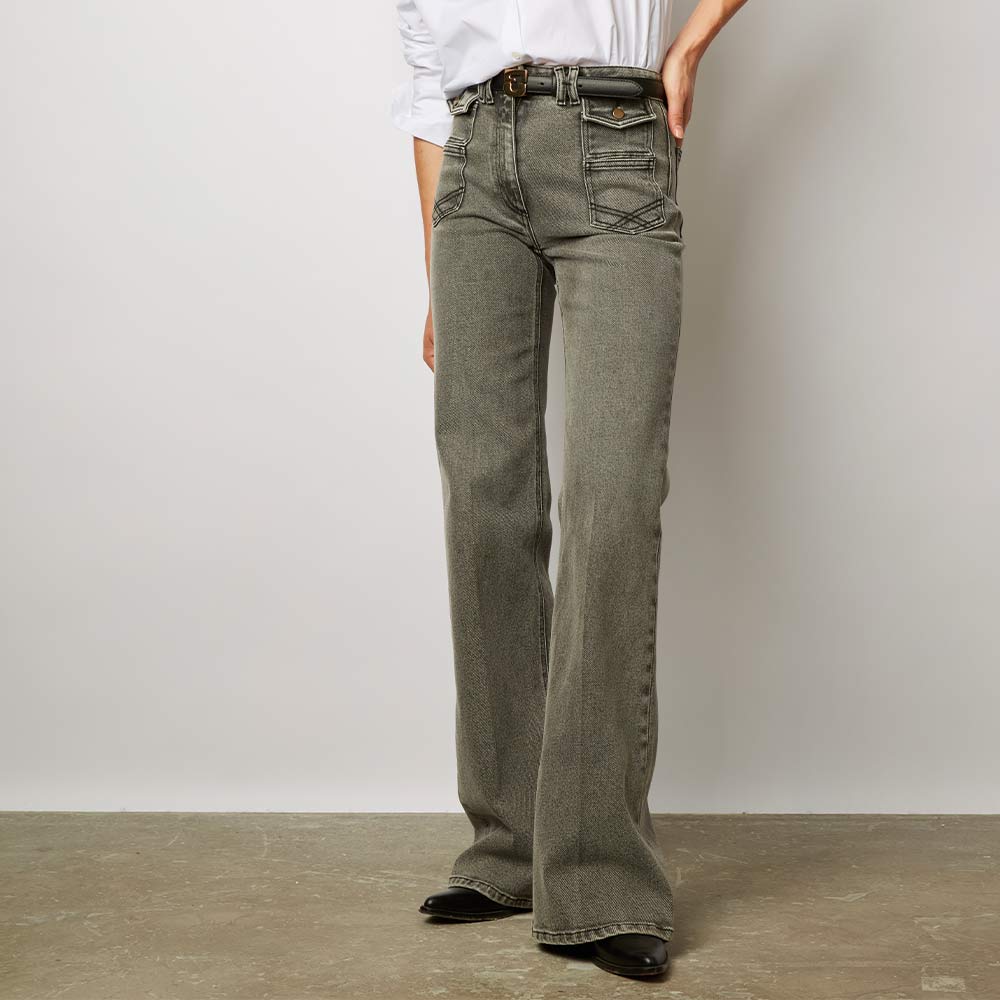 Gerard Darel - Pantalon Anna - Gris - Image 5