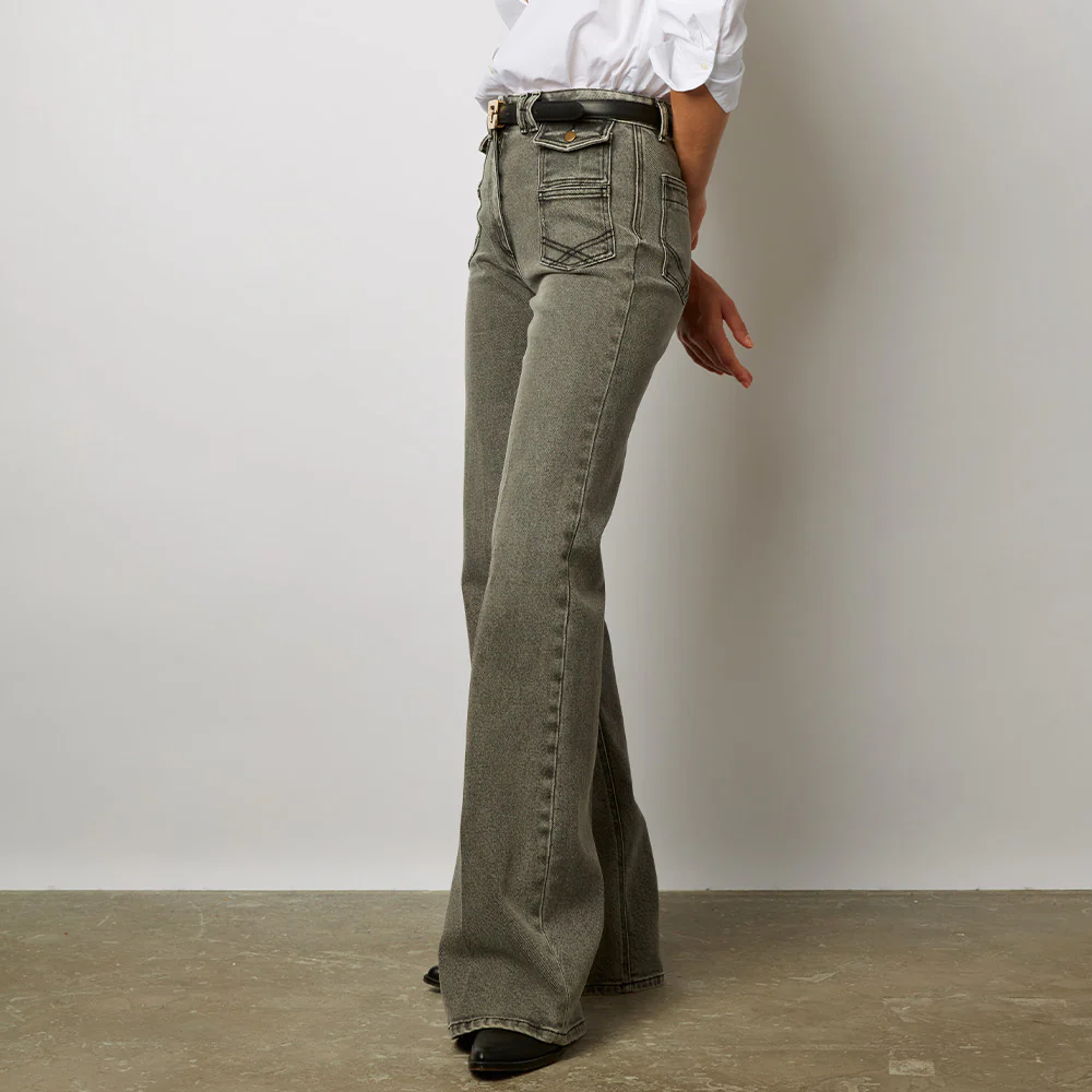 Gerard Darel - Pantalon Anna - Gris - Image 7