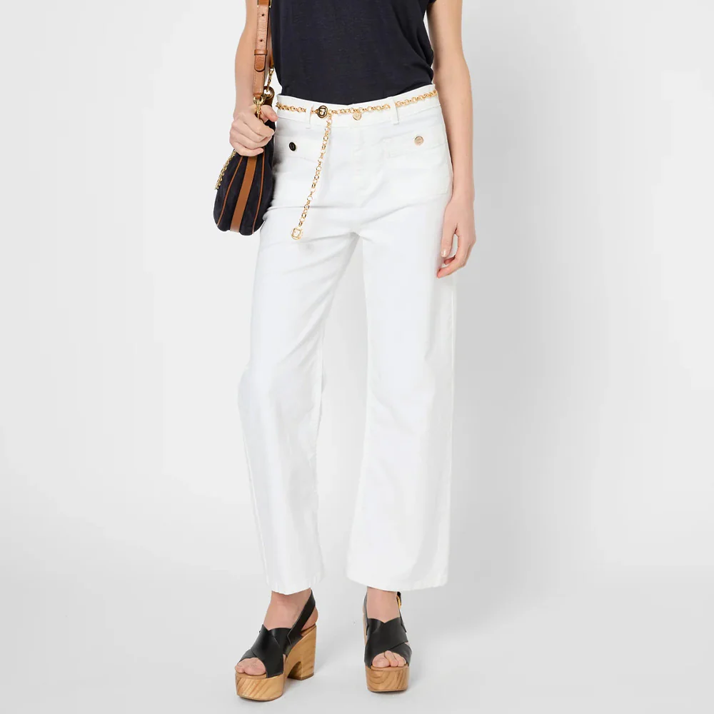 Gerard Darel - Pantalon Lida - Blanc - Image 2
