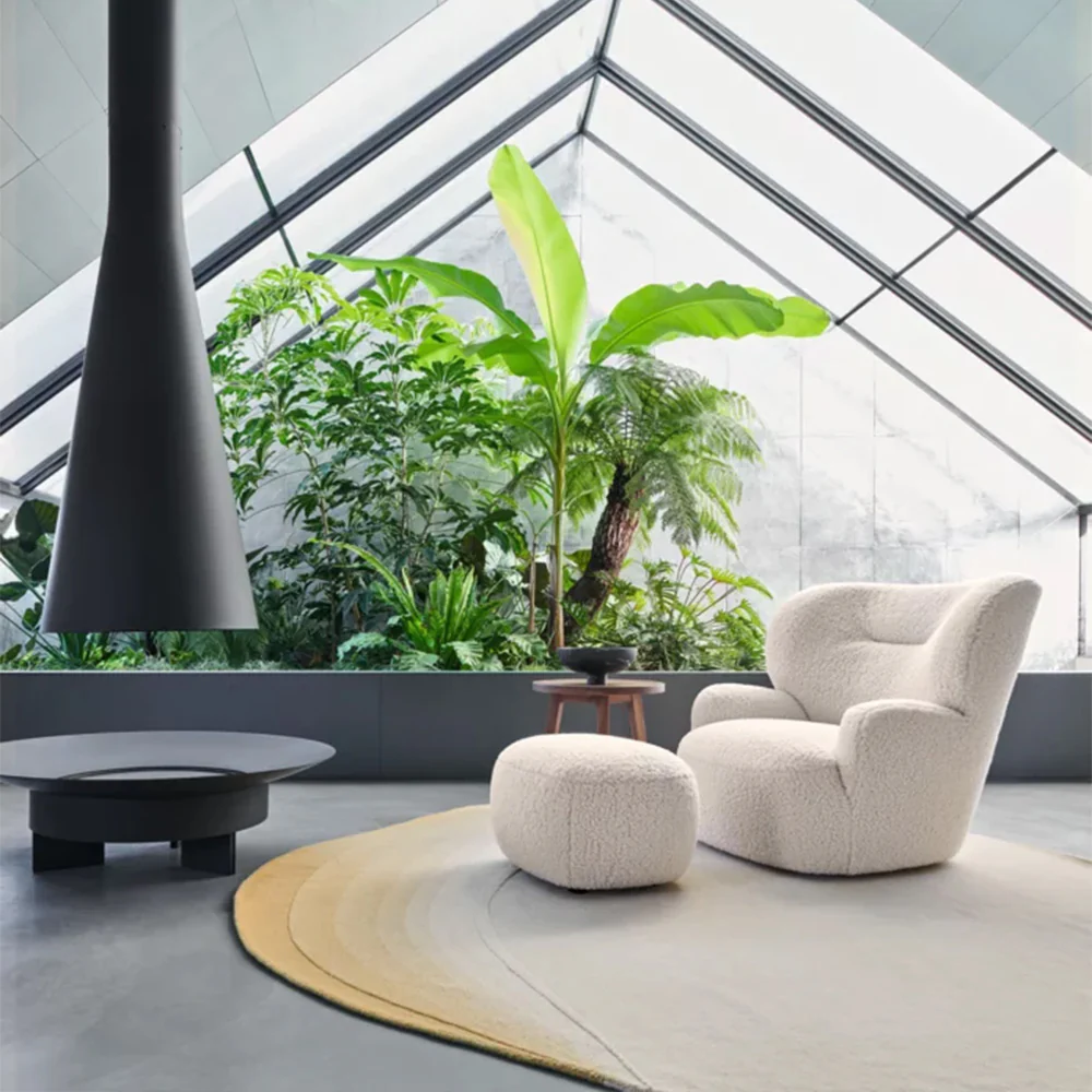Gervasoni - Pouf Loll 08 - Blanc - Image 6